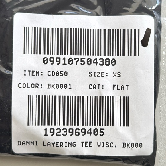 J Crew Drapey T-shirt top Womens XS‎ Black - Picture 6 of 10